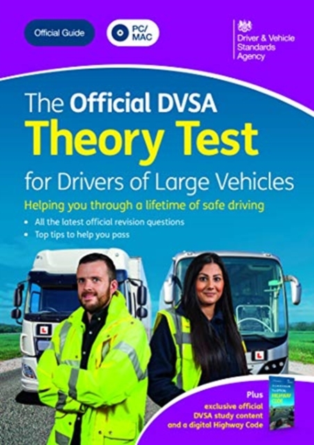 official DVSA theory test for large goods vehicles DVD-ROM