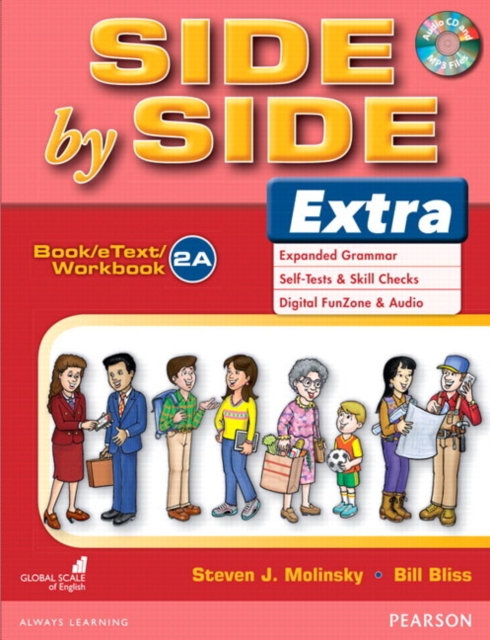 Side by Side Extra 2 Book/eText/Workbook A with CD