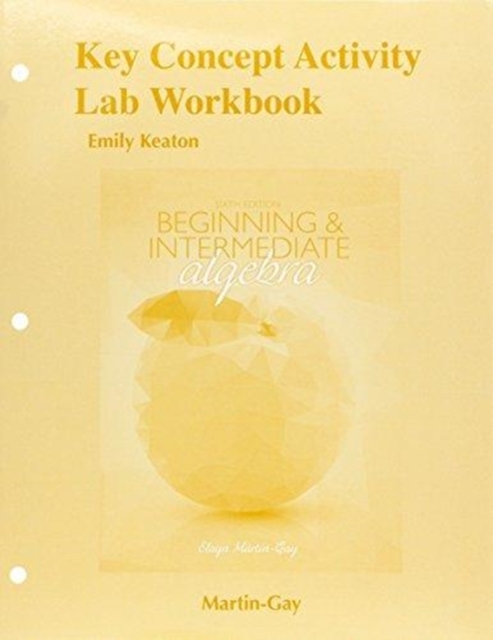 Key Concept Activity Lab Workbook for Beginning & Intermediate Algebra