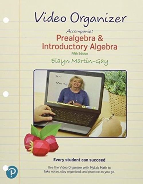 Video Notebook for Prealgebra & Introductory Algebra
