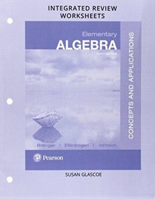 Worksheets for Elementary Algebra