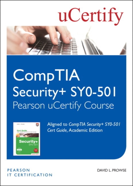 CompTIA Security+ SY0-501 Pearson uCertify Course Student Access Card
