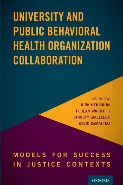University and Public Behavioral Health Organization Collaboration