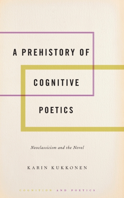 Prehistory of Cognitive Poetics