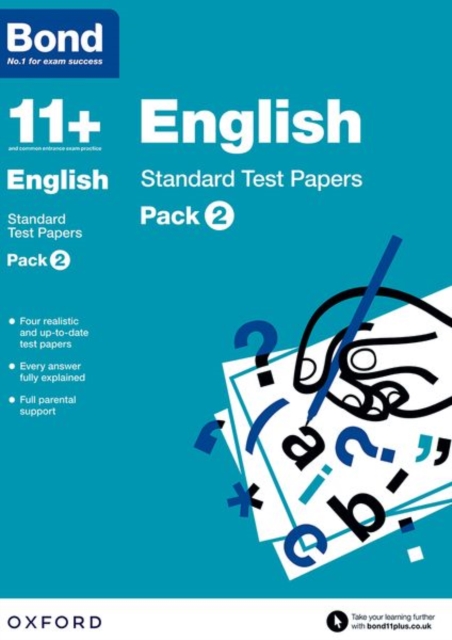 Bond 11+: English: Standard Test Papers: Ready for the 2024 exam: For 11+ GL assessment and Entrance Exams