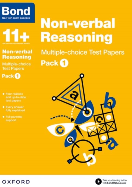 Bond 11+: Non-verbal Reasoning: Multiple-choice Test Papers: Ready for the 2024 exam