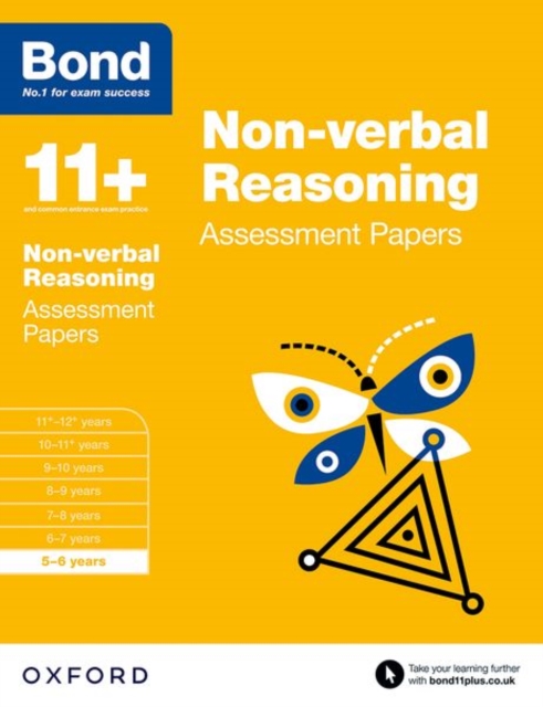 Bond 11+: Non-verbal Reasoning: Assessment Papers