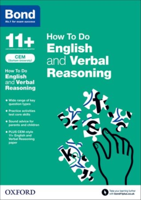 Bond 11+: CEM How To Do: English and Verbal Reasoning