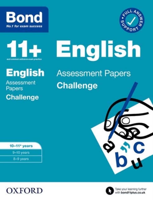Bond 11+: Bond 11+ English Challenge Assessment Papers 10-11 years