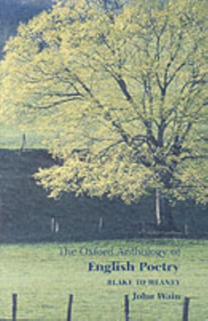 Oxford Anthology of English Poetry Volume II