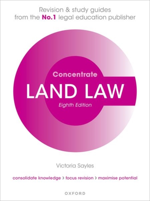 LAND LAW CONCENTRATE LAW REVISION & STUD