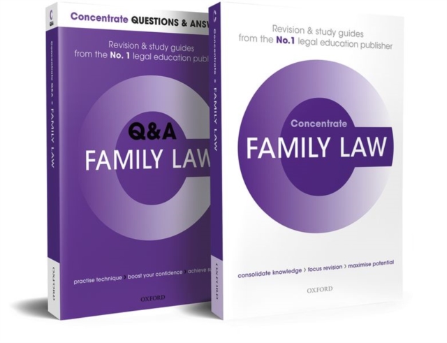 Family Law Revision Concentrate Pack