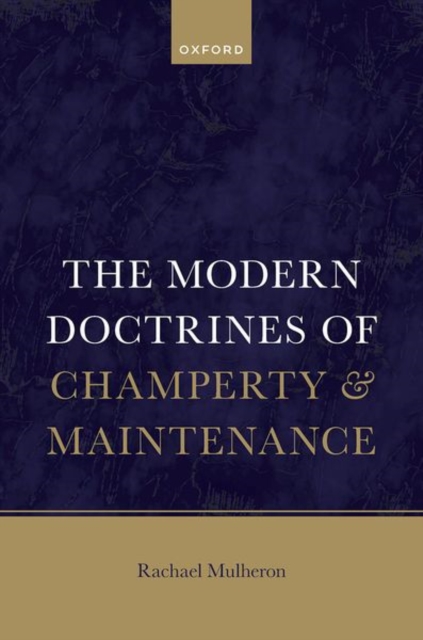 Modern Law of Champerty and Maintenance