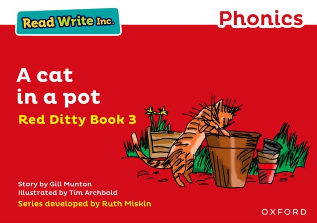 Read Write Inc. Phonics: A Cat in a Pot (Red Ditty Book 3)