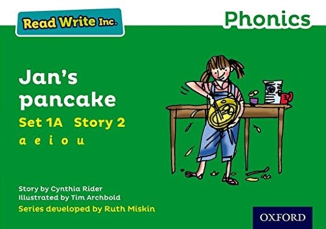 Read Write Inc. Phonics: Green Set 1A Storybook 2 Jan's pancake