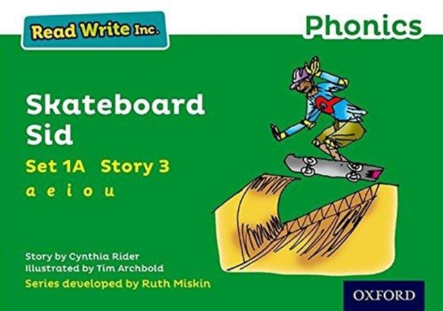 Read Write Inc. Phonics: Green Set 1A Storybook 3 Skateboard Sid