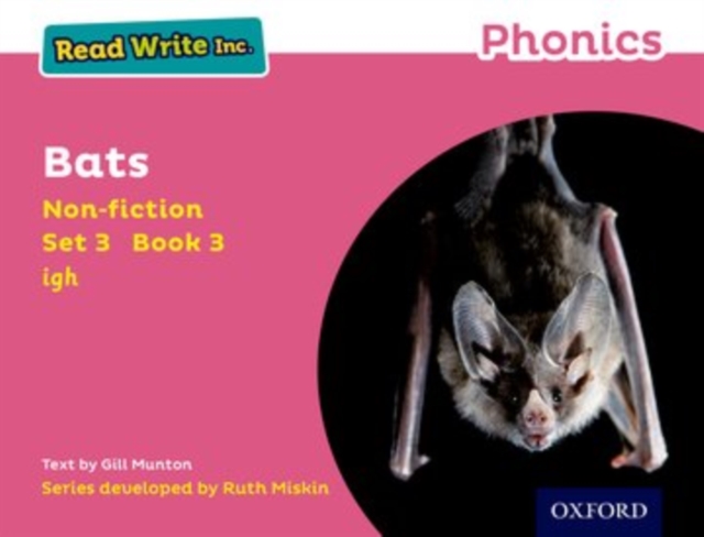 Read Write Inc. Phonics: Pink Set 3 Non-fiction 3 Bats