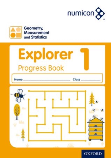 Numicon: Geometry, Measurement and Statistics 1 Explorer Progress Book (Pack of 30)