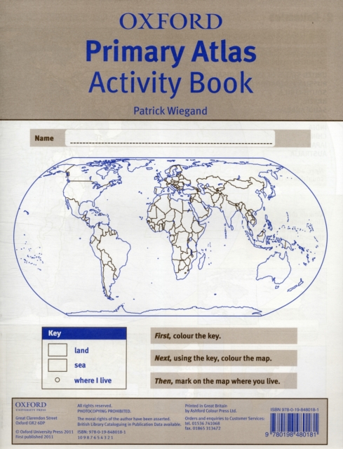 Oxford Primary Atlas Activity Book