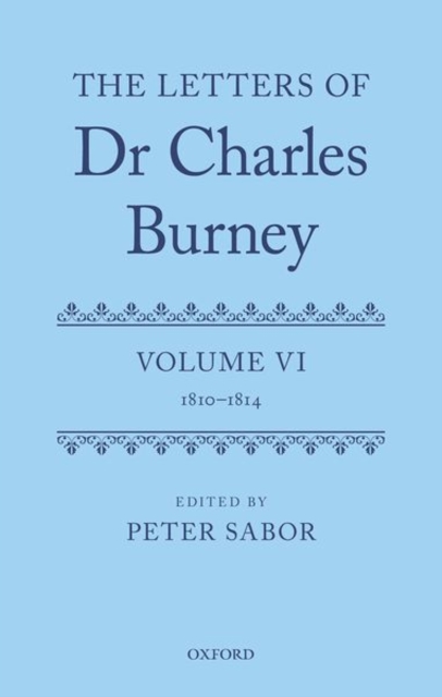 The Letters of Dr Charles Burney