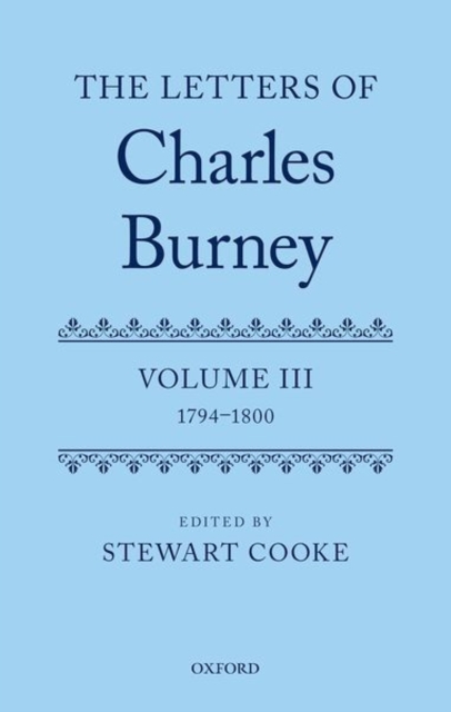 Letters of Dr Charles Burney