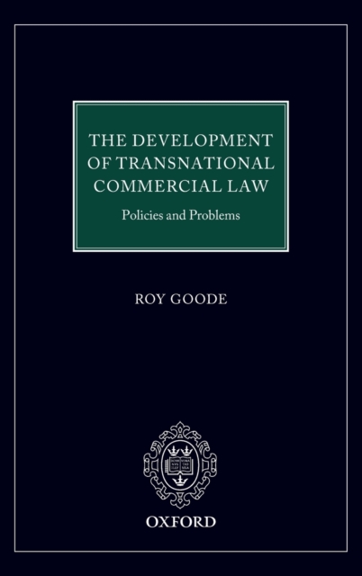 The Development of Transnational Commercial Law