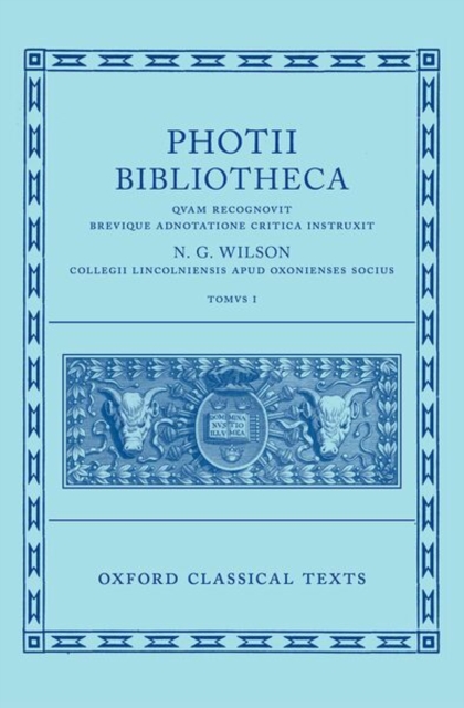 Photius: Bibliotheca (Photii Bibliotheca)