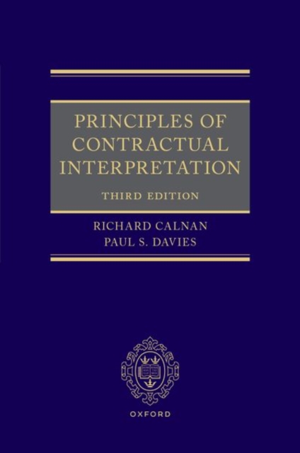 Principles of Contractual Interpretation 3e