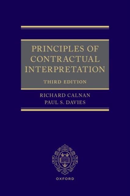 Principles of Contractual Interpretation 3e