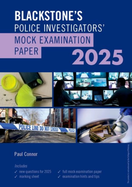 Blackstone's Police Investigators Mock Exam 2025