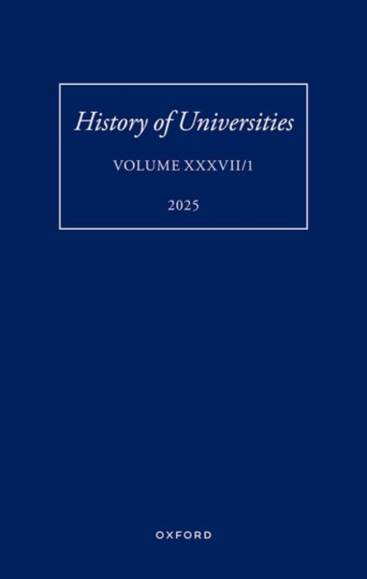 History of Universities XXXVII/1-2