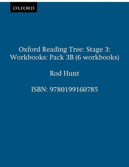Oxford Reading Tree: Level 3: Workbooks: Pack 3B (6 workbooks)