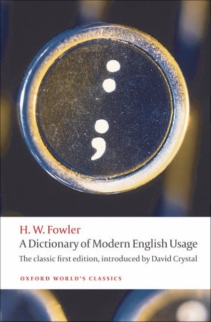 Dictionary of Modern English Usage