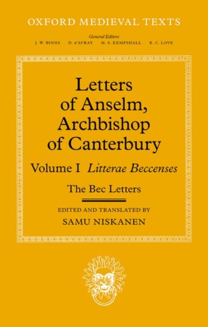 Letters of Anselm, Archbishop of Canterbury