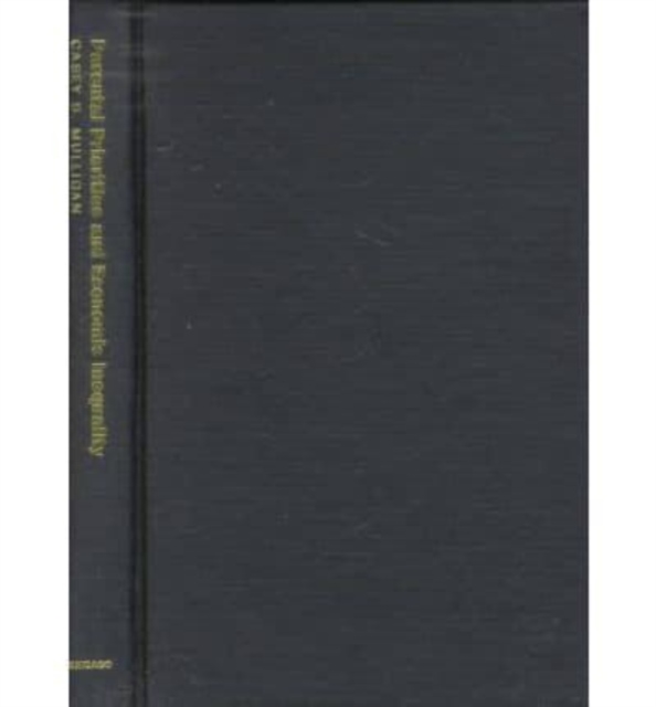 Parental Priorities and Economic Inequality