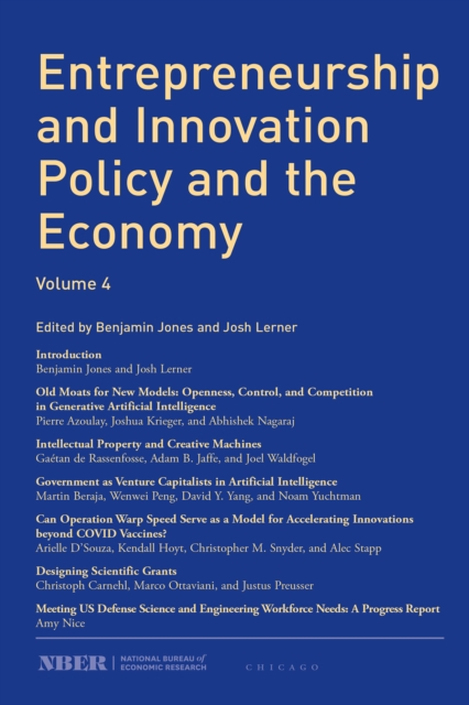 Entrepreneurship and Innovation Policy and the Economy