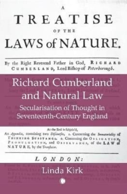 Richard Cumberland and Natural law