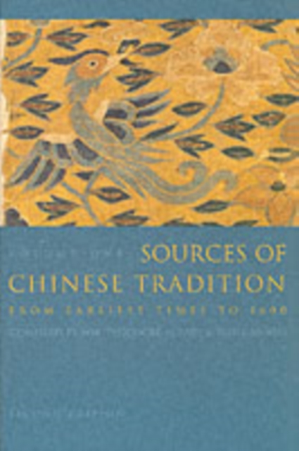 Sources of Chinese Tradition