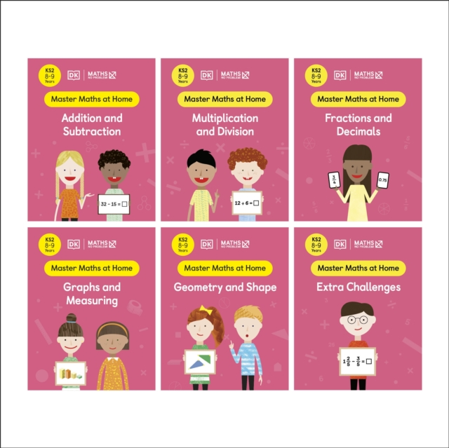 Maths - No Problem! Collection of 6 Workbooks, Ages 8-9 (Key Stage 2)