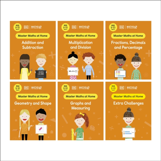 Maths - No Problem! Collection of 6 Workbooks, Ages 9-10 (Key Stage 2)