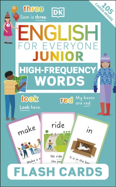 English for Everyone Junior High-Frequency Words Flash Cards