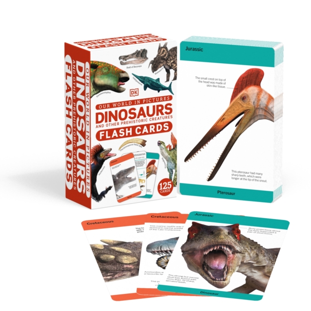 Our World in Pictures Dinosaurs and Other Prehistoric Creatures Flash Cards