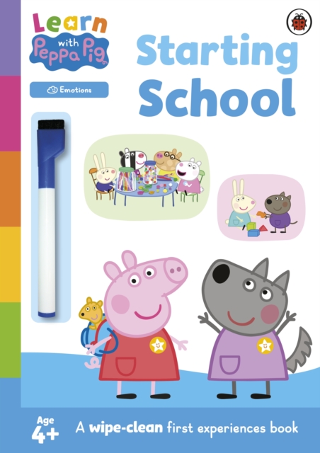 Learn with Peppa: Starting School wipe-clean activity book