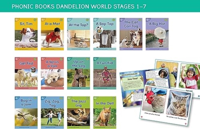 Phonic Books Dandelion World Stages 1-7