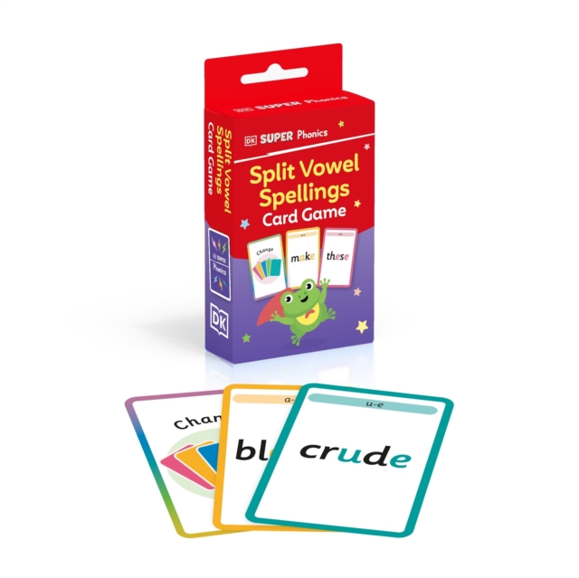 DK Super Phonics Split Vowel Spellings Card Game