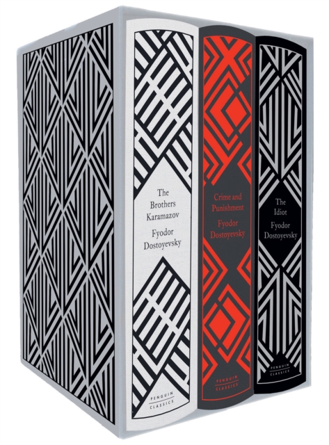 Fyodor Dostoyevsky Boxed Set: Crime and Punishment, The Idiot, The Brothers Karamazov