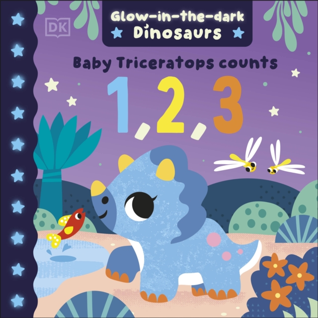 Baby Triceratops Counts 1, 2, 3