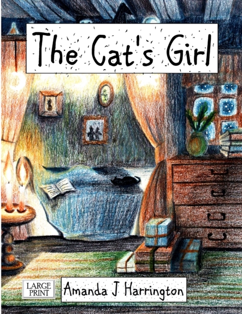 Cat's Girl Large Print