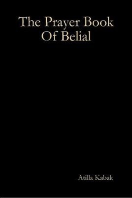 Prayer Book Of Belial