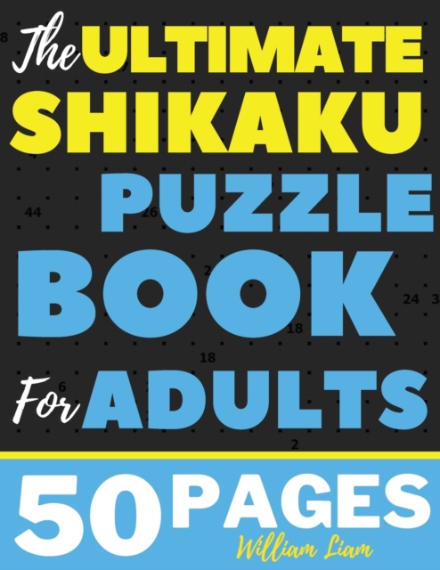 Large Print 20*20 Shikaku Puzzle Book For Adults Brain Game For Relaxation